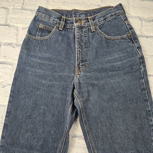 Vintage Union Made Calvin Klein Jeans Women's USA 90s size 4 Straight Leg - Picture 3 of 16